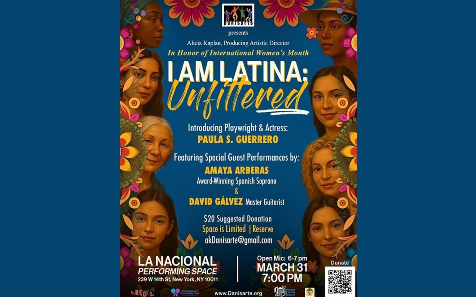 I am Latina- Danisarte.