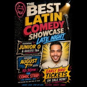 The Best Latin Comedy Showcase- Eventbrite.