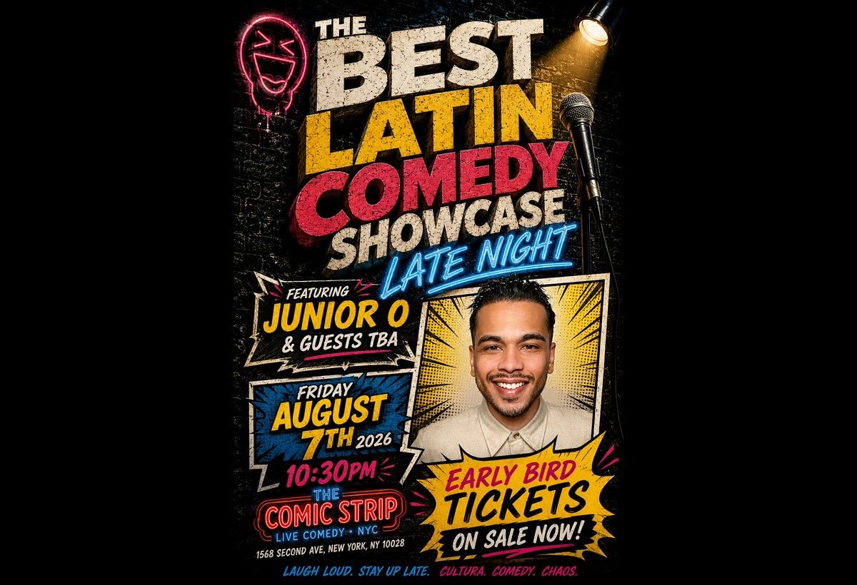 The Best Latin Comedy Showcase- Eventbrite.