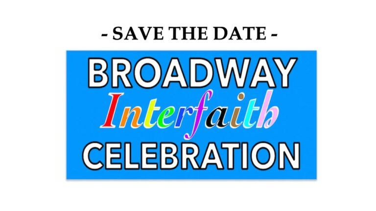 Broadway Interfaith Celebration- Eventbrite.