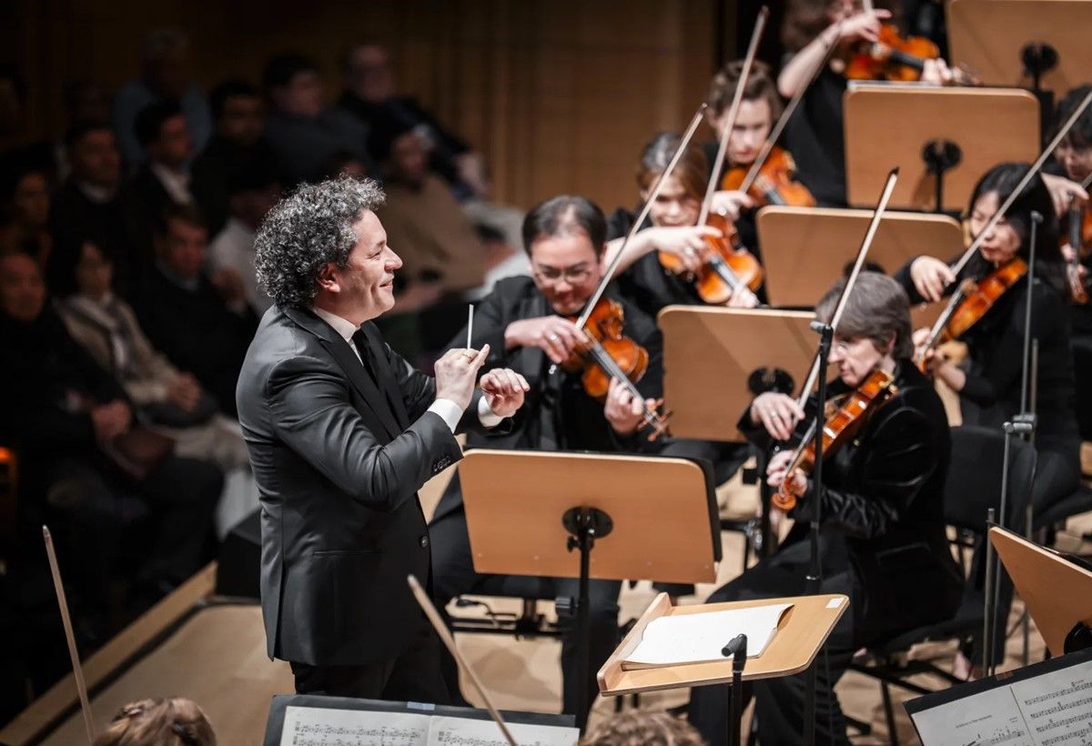 Gustavo Dudamel- NYFIL.Gustavo Dudamel- NYFIL.
