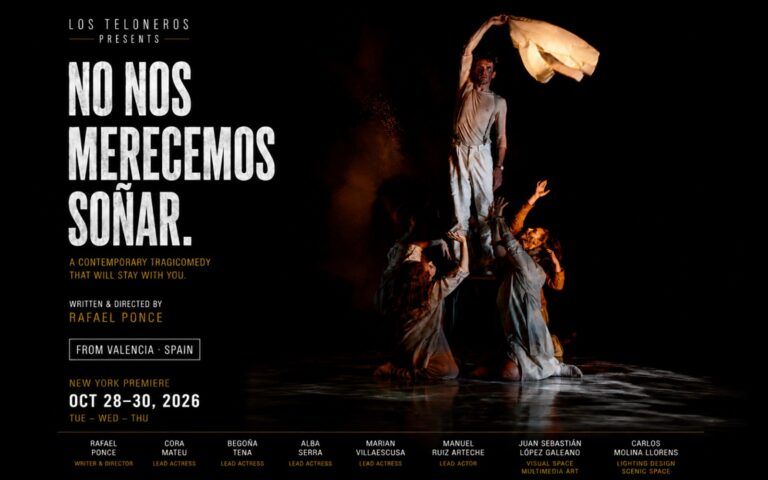 NO NOS MERECEMOS SOÑAR- Teatro Latea.