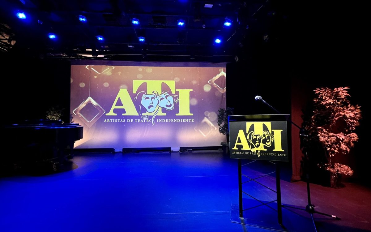 IMG_7373 El foro dispuesto para los premios ATI (Foto: FFCP)