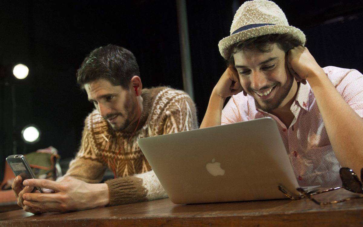Lautaro Perotti & Santi Marín en PRÓXIMO (Foto: Carlos Furman)