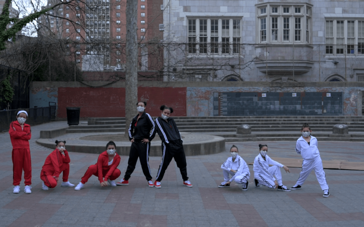 Ballet Hispánico School of Dance Students in Flavas of Hip-Hop | Screenshot from the 50th Celebration filmed by Nel Shelby Productions