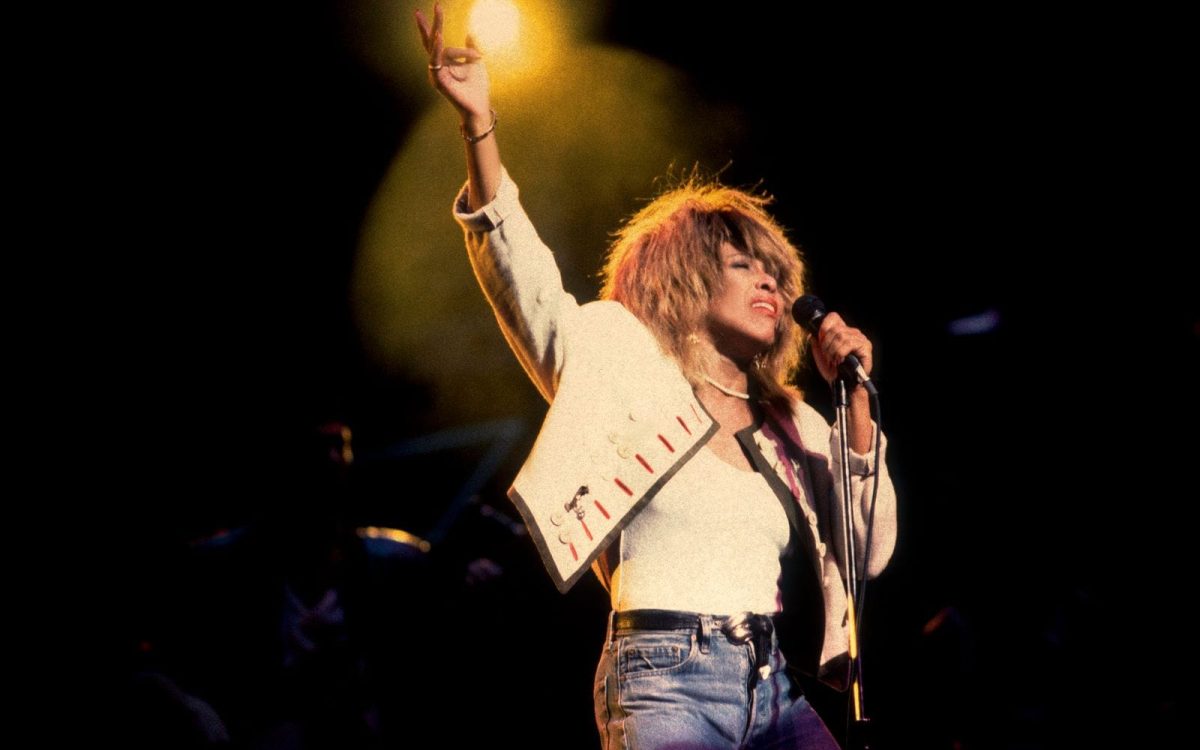 American R&B and Pop singer Tina Turner performs onstage at the United Center, Chicago, Illinois, October 1, 2000. (Photo by Paul Natkin/Getty Images)
