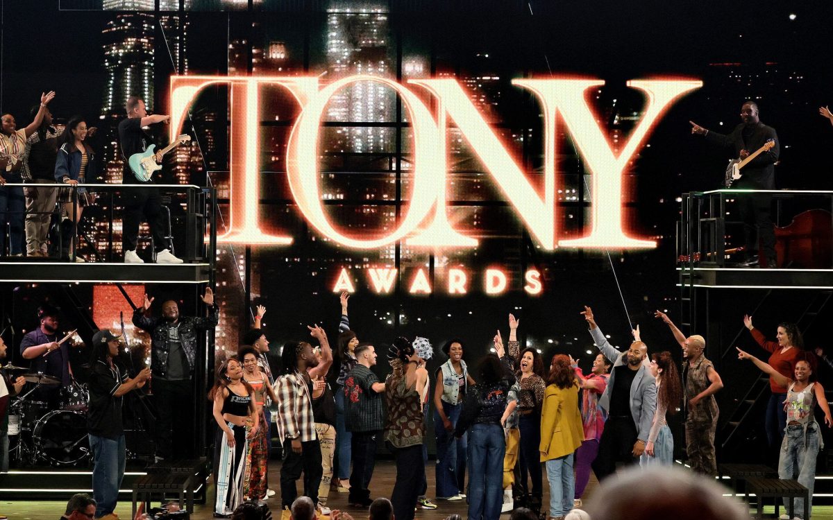 El elenco de Hell's Kitchen durante los Tony Awards (Foto: Theo Wargo/Getty Images para Tony Awards Productions)
