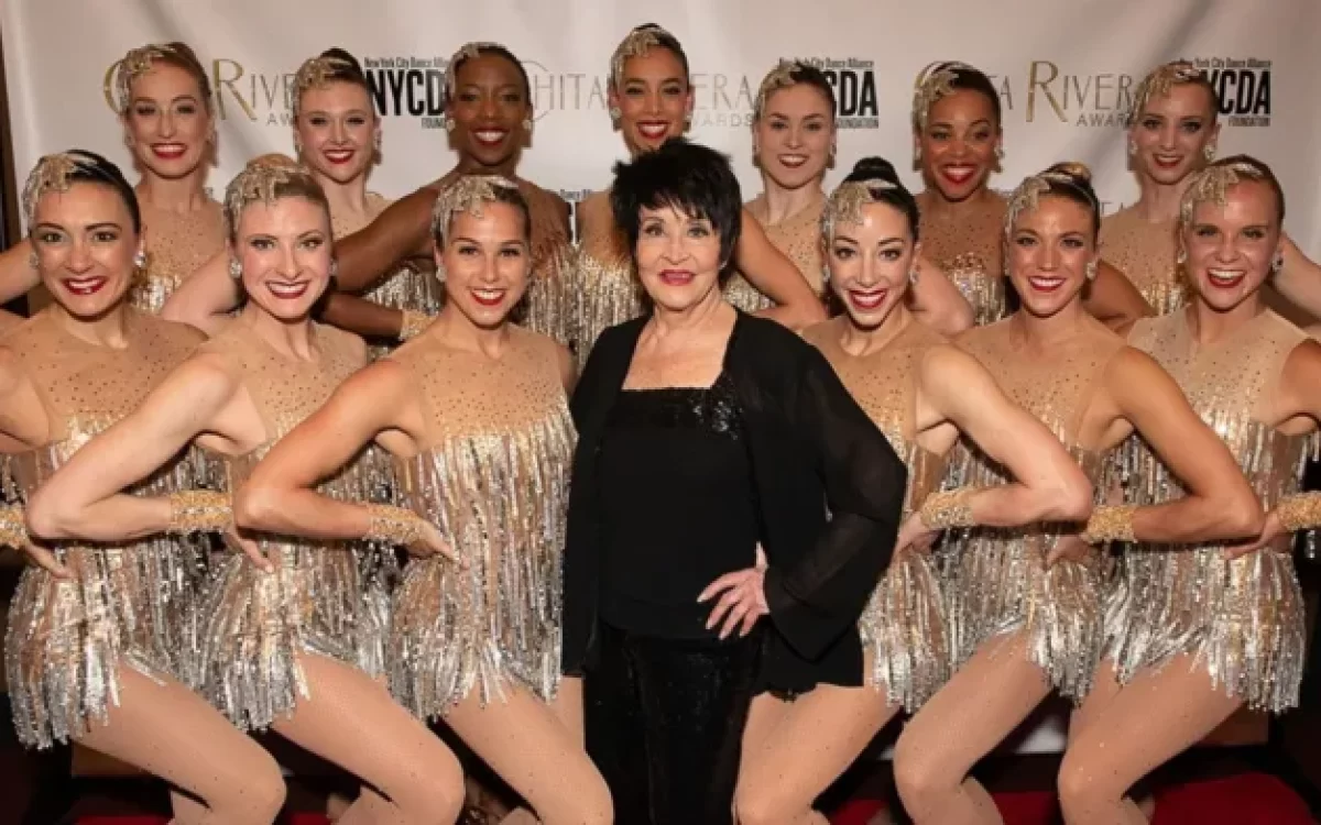 Chita Rivera and The Rockettes (Photo credit: Christopher Duggan)