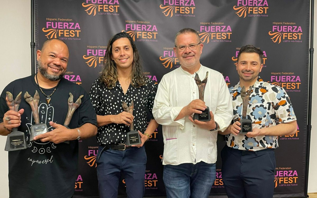 Ganadores de la competencia de teatro.